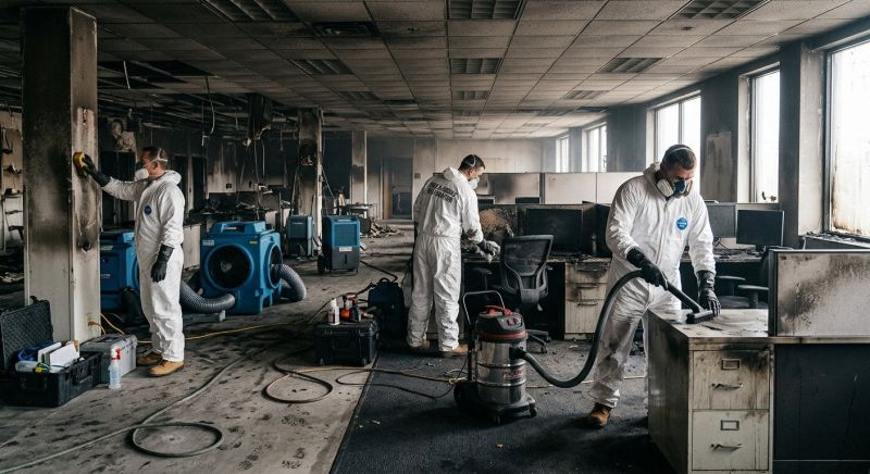 Commercial Fire Restoration in Napa, CA