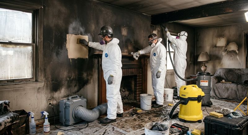 Soot Cleanup Service in Sonoma County, CA