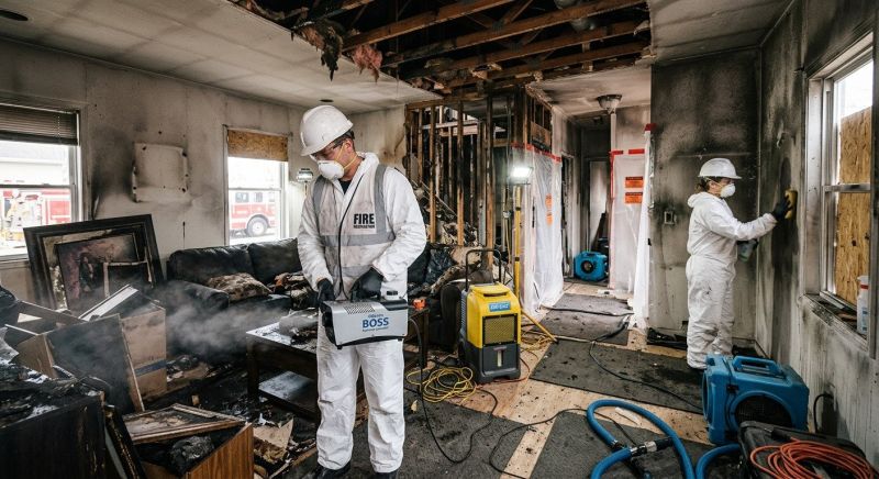 Residential Fire Restoration in Marin County, CA