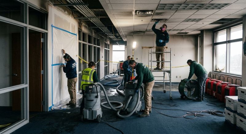 Residential Fire Restoration in Fort Mill, SC