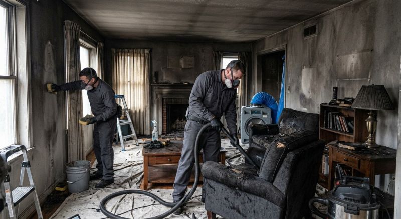 Smoke Damage Restoration in Sonoma County, CA