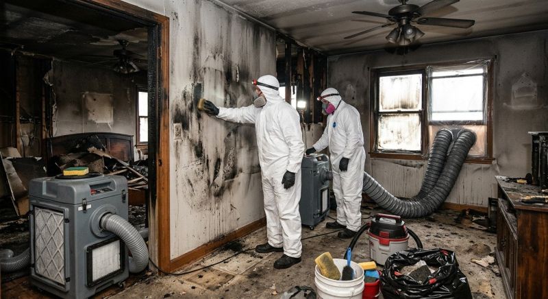 Soot Damage Cleanup in Marin County, CA